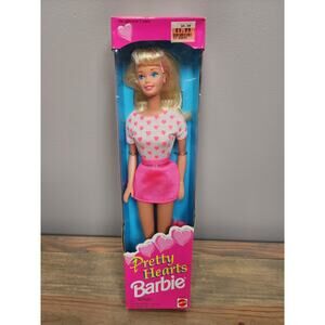 1995 Mattel Pretty Hearts Barbie Doll 14473